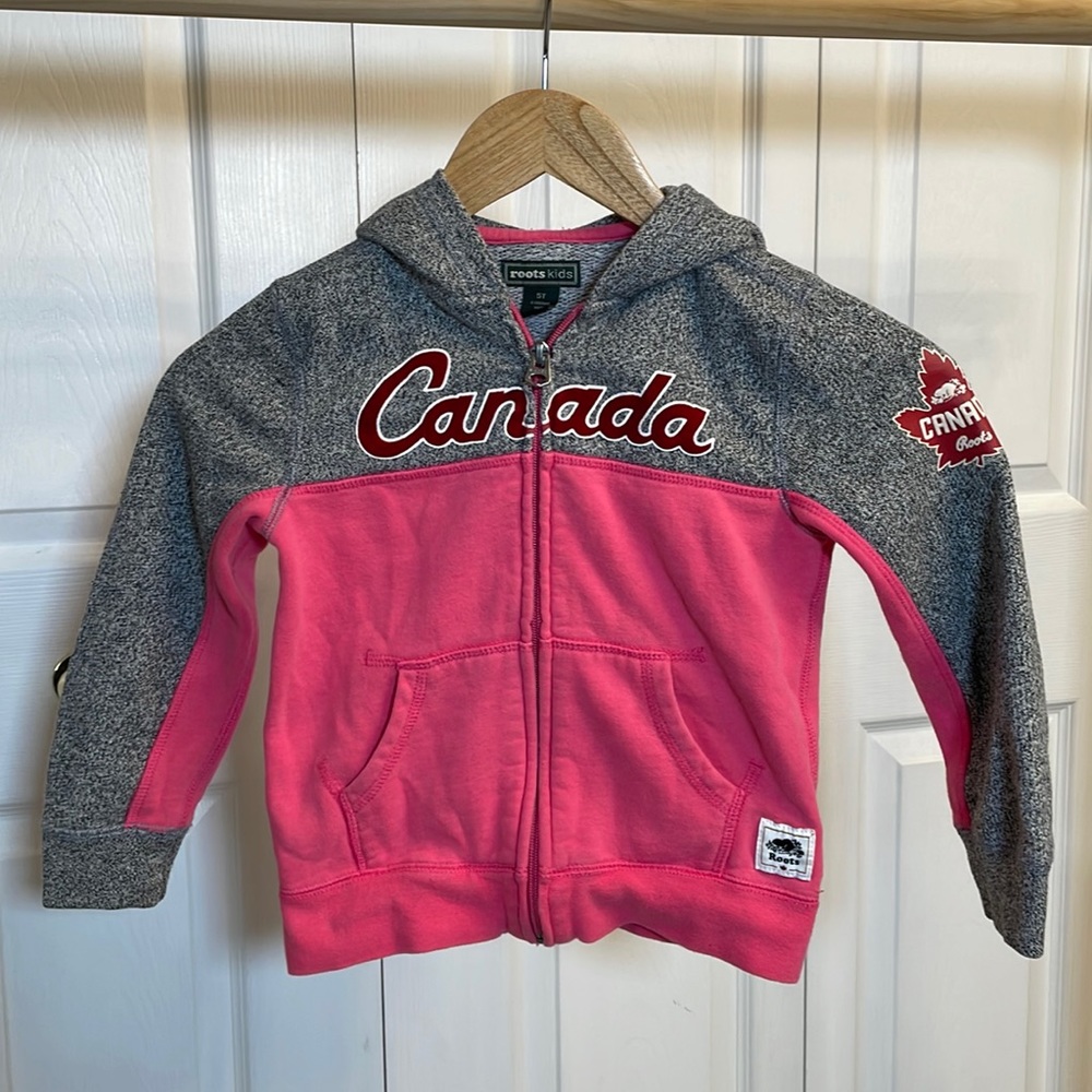 Full Zip Canada Hoodie size 5T
